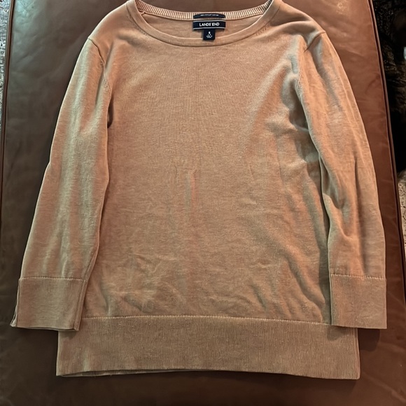 Tan Lands’ End Sweater - Picture 3 of 3
